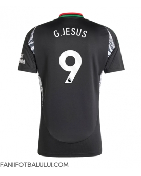 Arsenal Gabriel Jesus #9 Tricou Fotbal Replică 2024-25 Barbati Deplasare